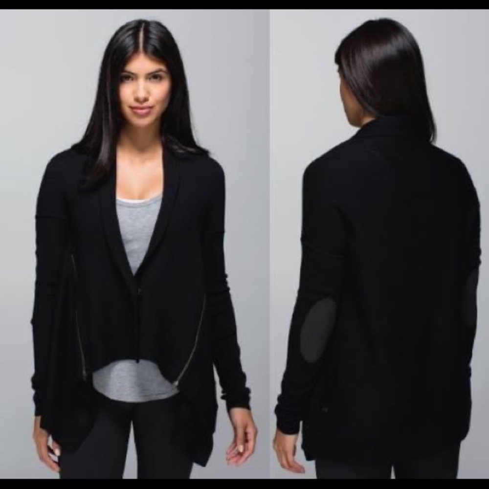 lululemon athletica Black Cardigan